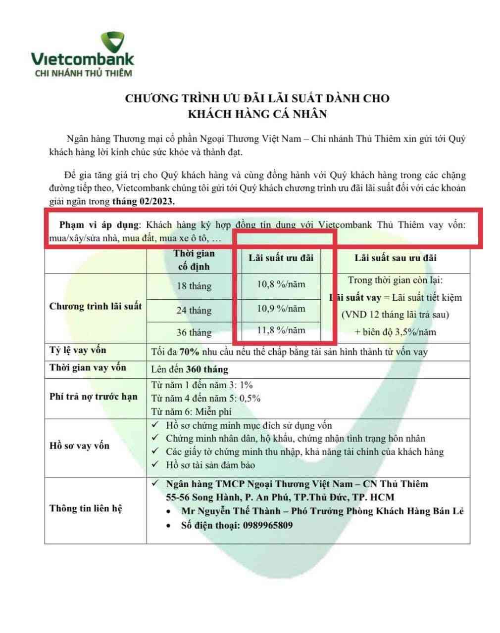 chinh sach the sol ngan hang ttn