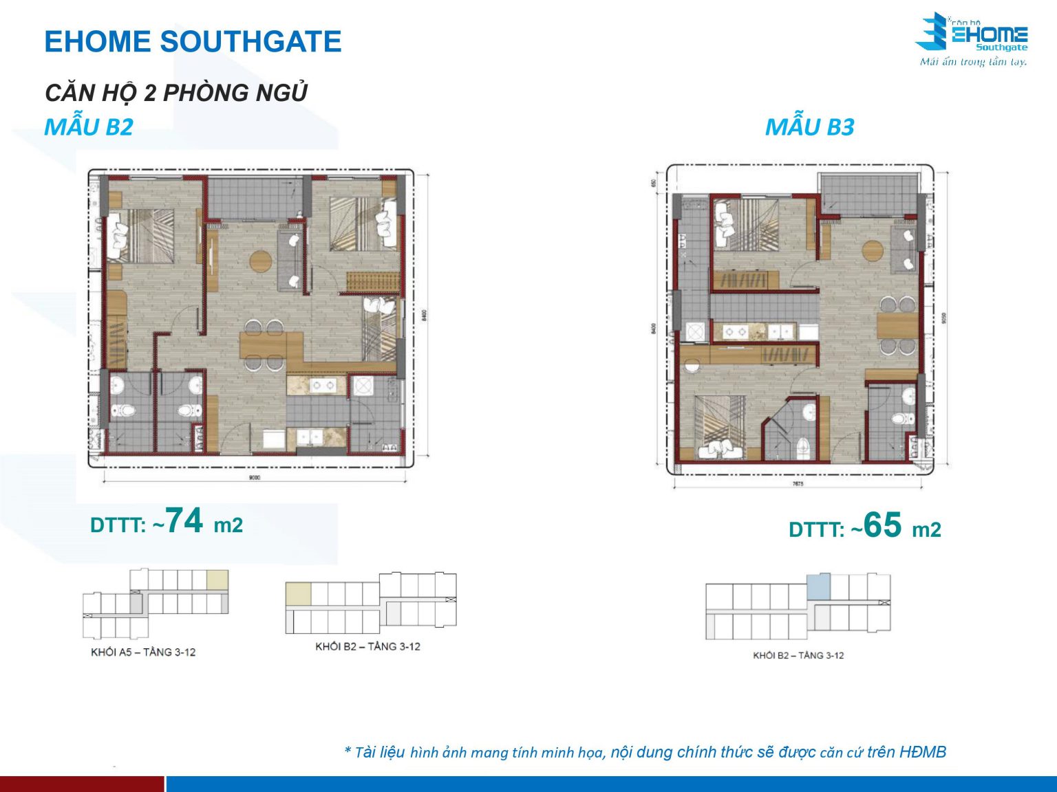 Ehome Southgate can ho 74 m2 ehome southgate waterpoint 1536x1152 1