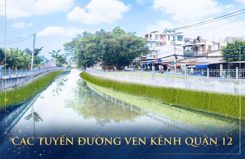 tuyet bo kenh dang duoc thi cong tai khu vuc quan 12 ttn 1