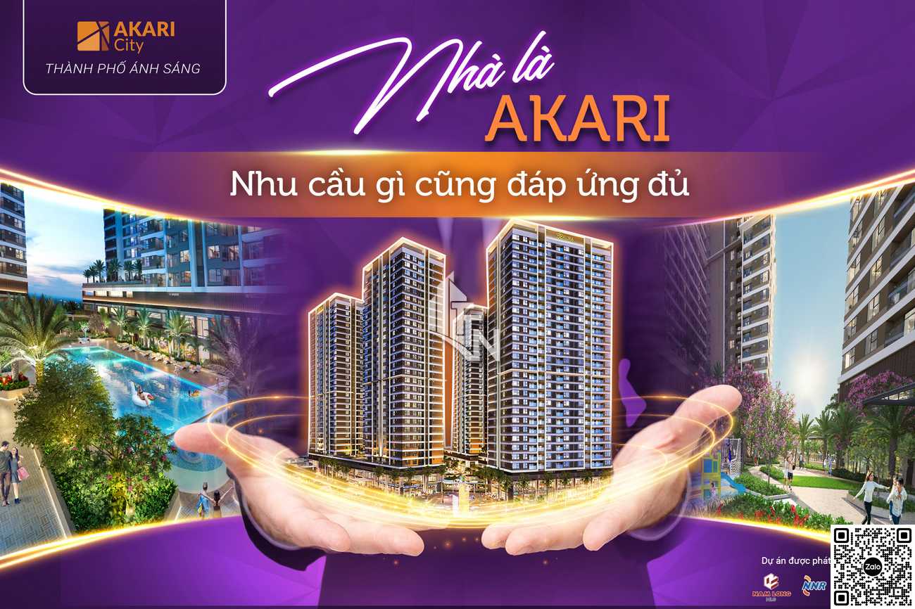 NHÀ LÀ AKARI CITY, NHU CẦU GÌ CŨNG ĐÁP ỨNG ĐỦ!