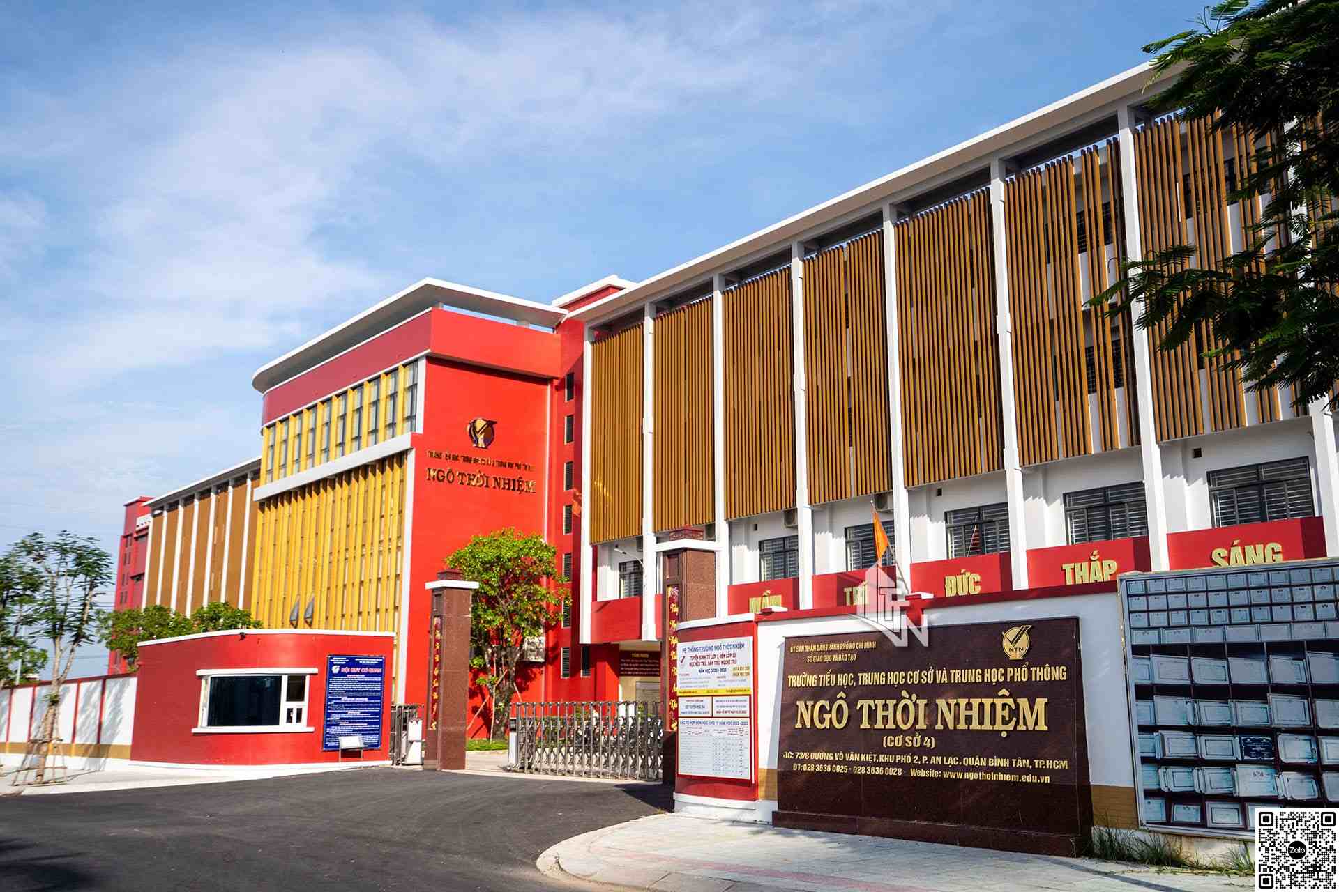 Trường học Ngô Thời Nhiệm ngay trong nội khu dự án Akari City