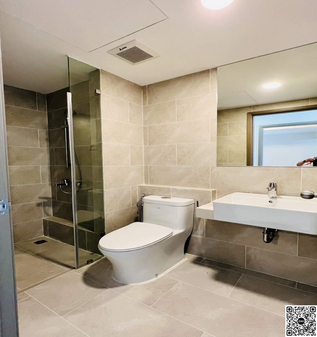 Hình ảnh thực tế căn hộ 59m2 có 2 phòng ngủ dự án West Gate Bình Chánh