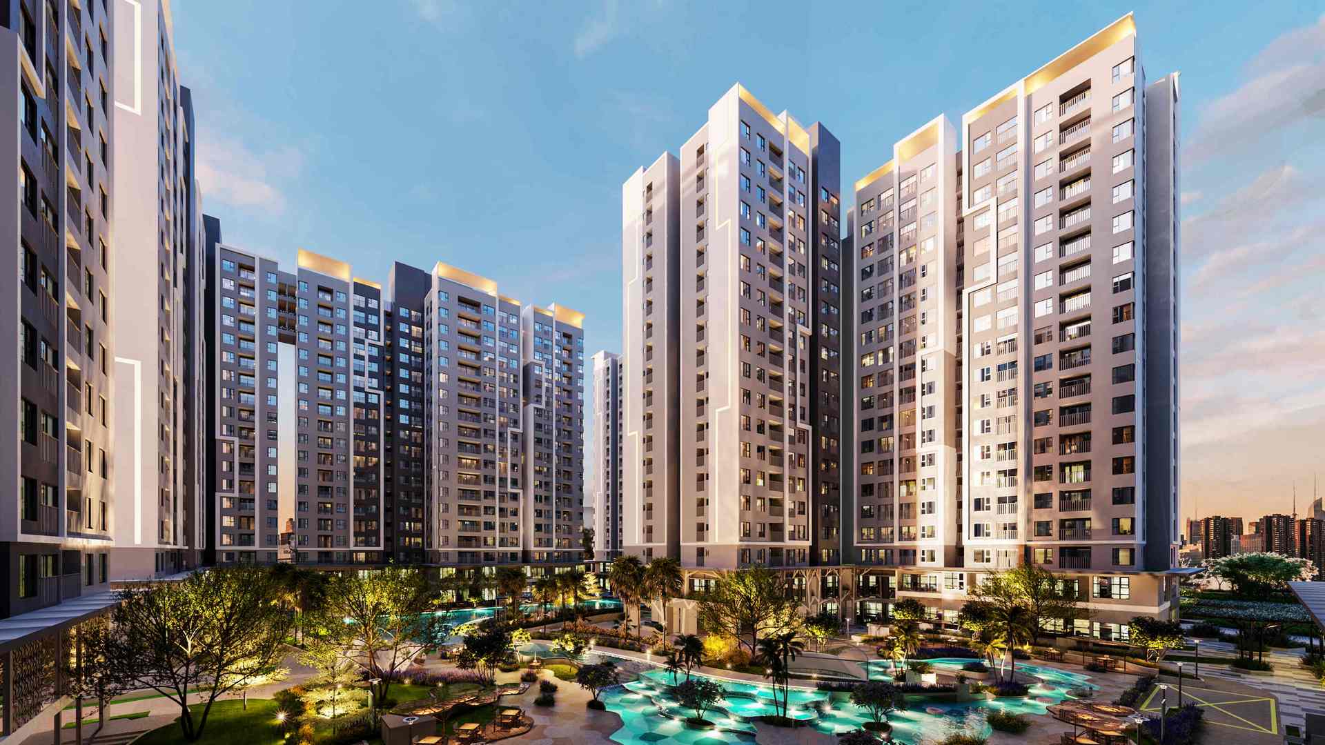Phối cảnh tổng thể dự án West Gate Bình Chánh - Chủ đầu tư An Gia Group