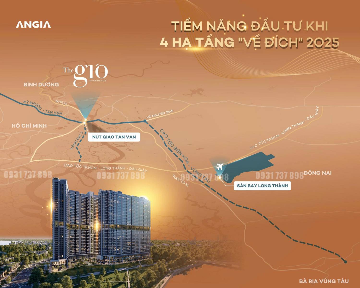 The Gió Riverside Hạ tầng The Gió Riverside