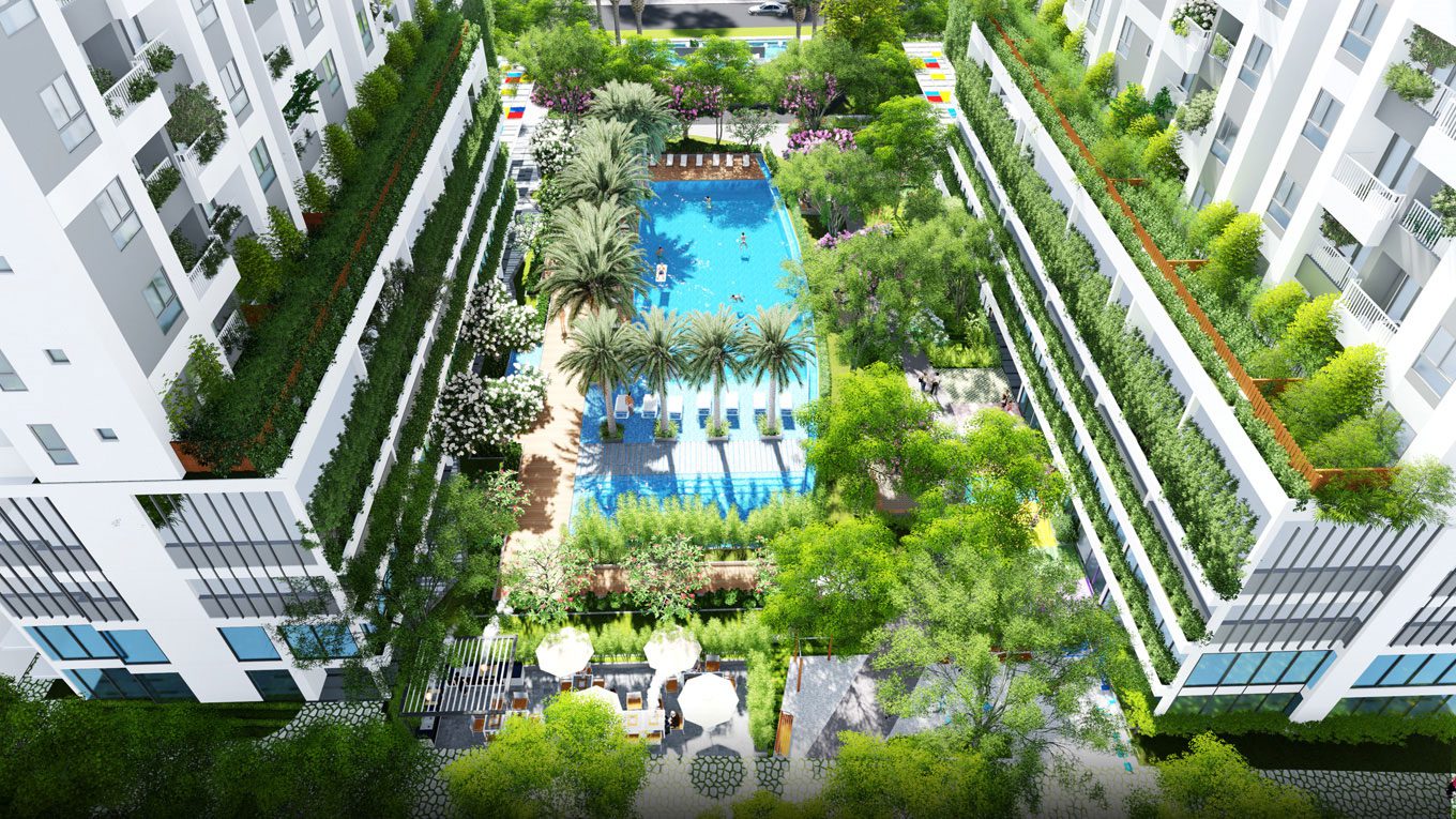 Dự án Lux Star Đất Xanh Quận 7 tích hợp công năng Resort nghỉ dưỡng