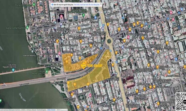 Vị trí dự án Sun Cosmo Residence Đà Nẵng tập đoạn Sun Group