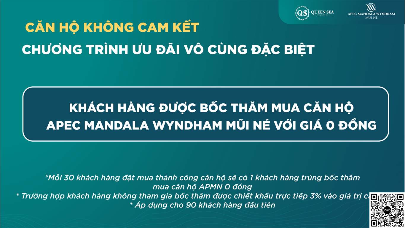Chính sách cam kết thuê bán dự án Giá bán các sản phẩm căn hộ condotel và Shophouse Apec Mandala Wyndham