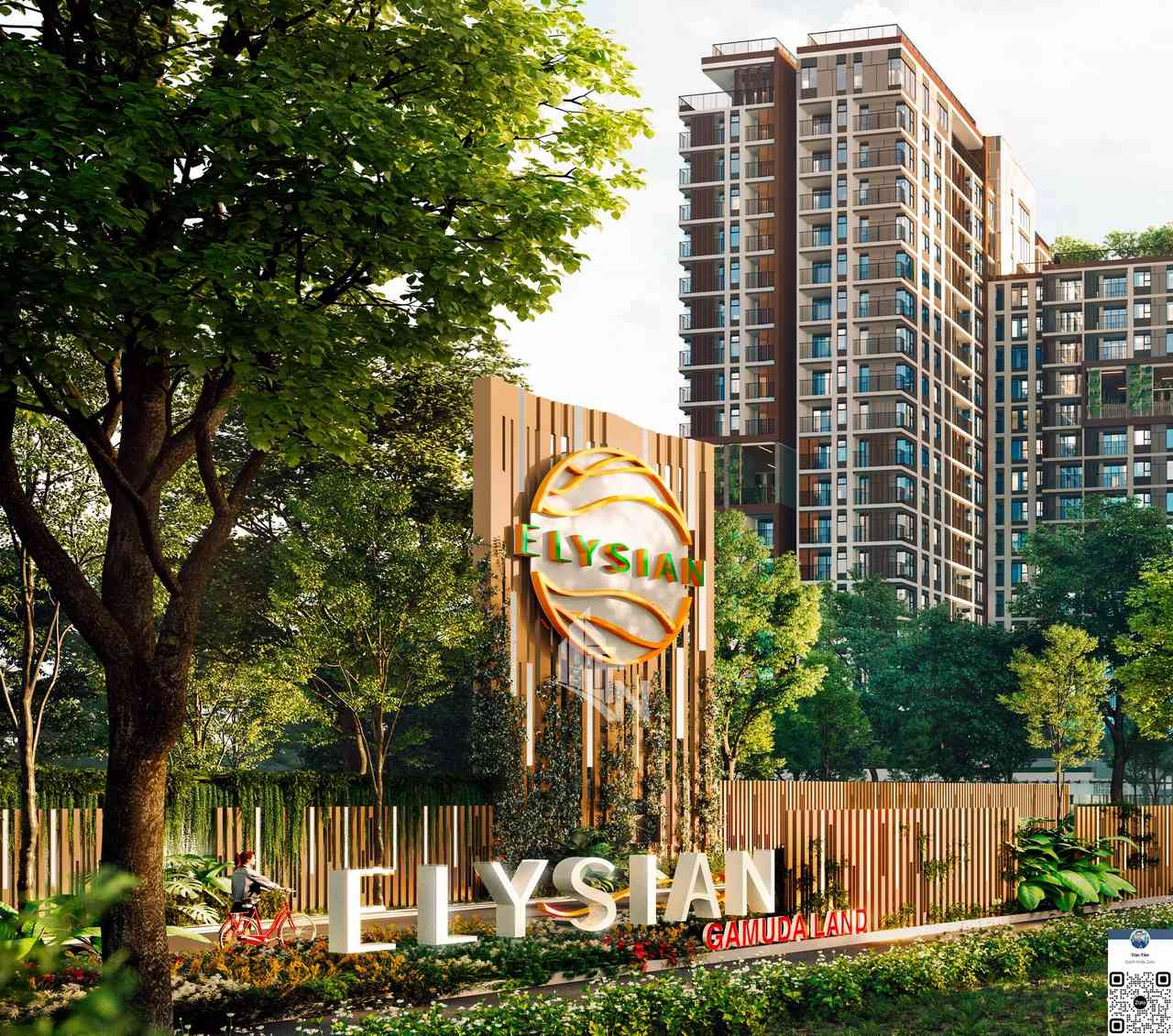 Elysian Thủ Đức Elysian dành diện tích cho một lối vào riêng biệt chỉ dành cho cư dân