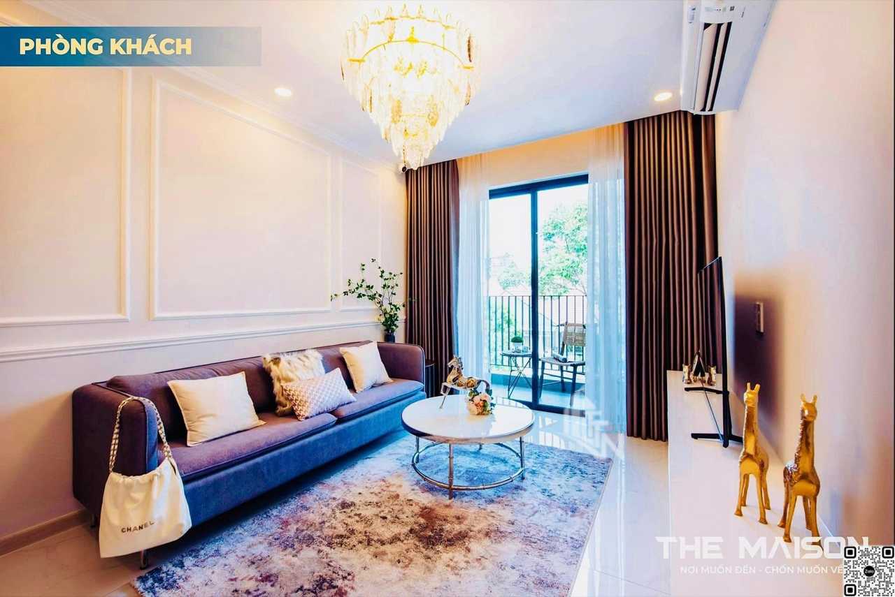 Hình ảnh căn hộ mẫu dự án căn hộ cao cấp The Maison Bình Dương