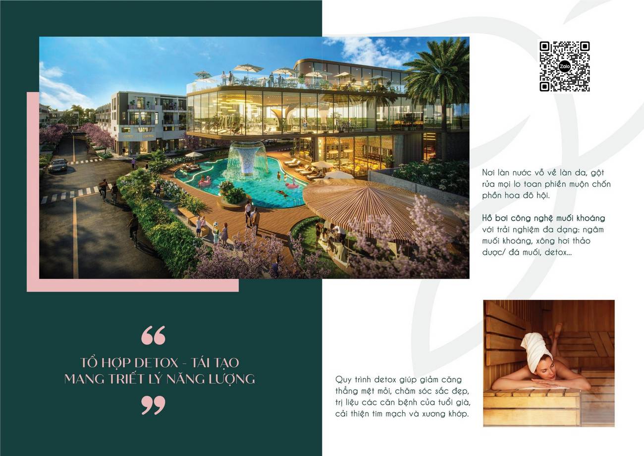 tổ hợp Detox hệ thông spa gym dextor tại dự án Xuân Thảo Residence
