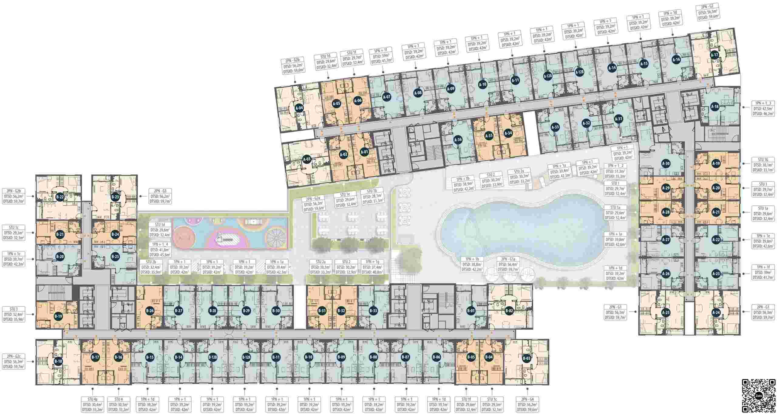 Legacy Prime Mặt bằng dự án căn hộ chung cư Legacy Prime Thuận An Bình Dương chủ đầu tư Kim Oanh Group