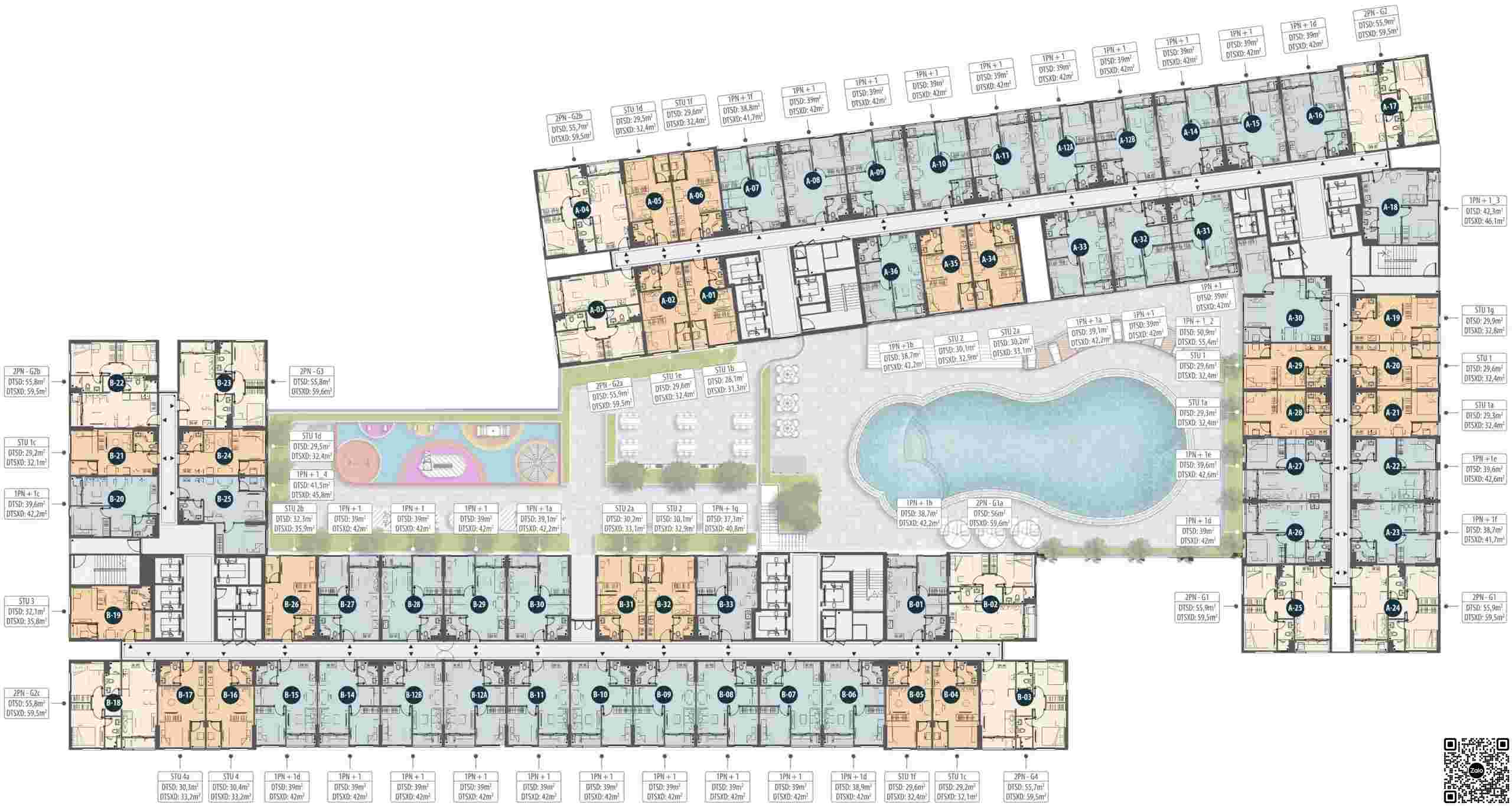 Legacy Prime Mặt bằng dự án căn hộ chung cư Legacy Prime Thuận An Bình Dương chủ đầu tư Kim Oanh Group