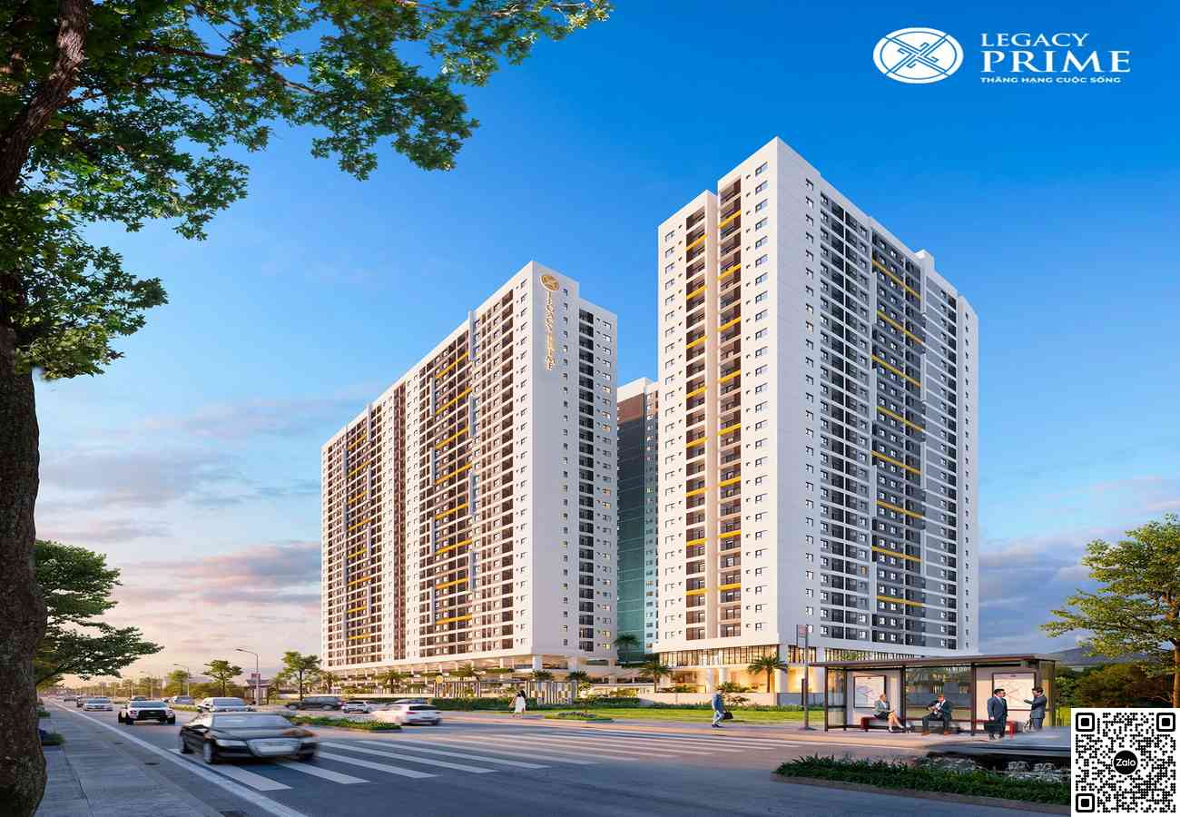 Legacy Prime Phối cảnh tổng quan dự án chung cư căn hộ Legacy Prime