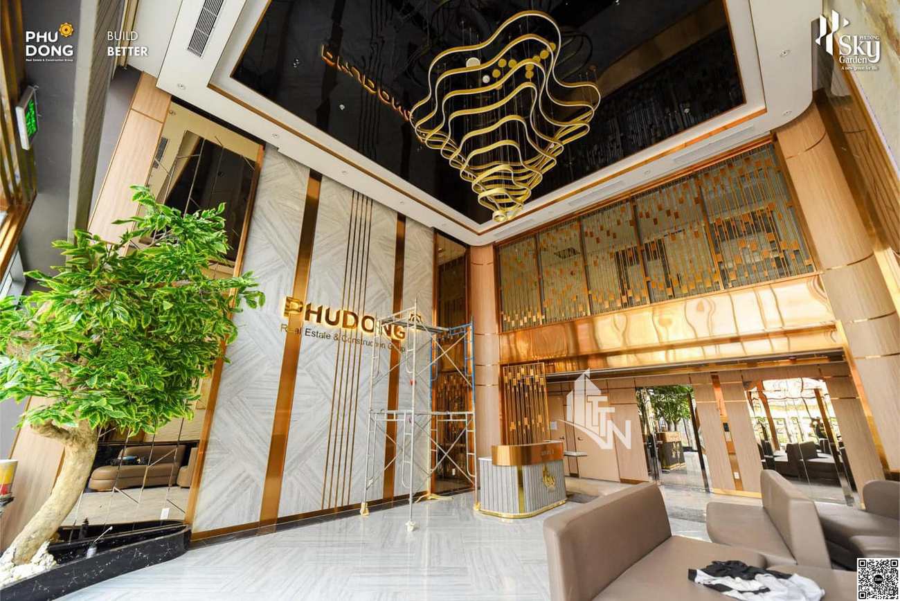 Tiến độ dự án Phú Đông Sky Garden tháng 6/2024. Ảnh so sánh hình phối cảnh 3D và thực tế hoàn thiện sắp bàn giao