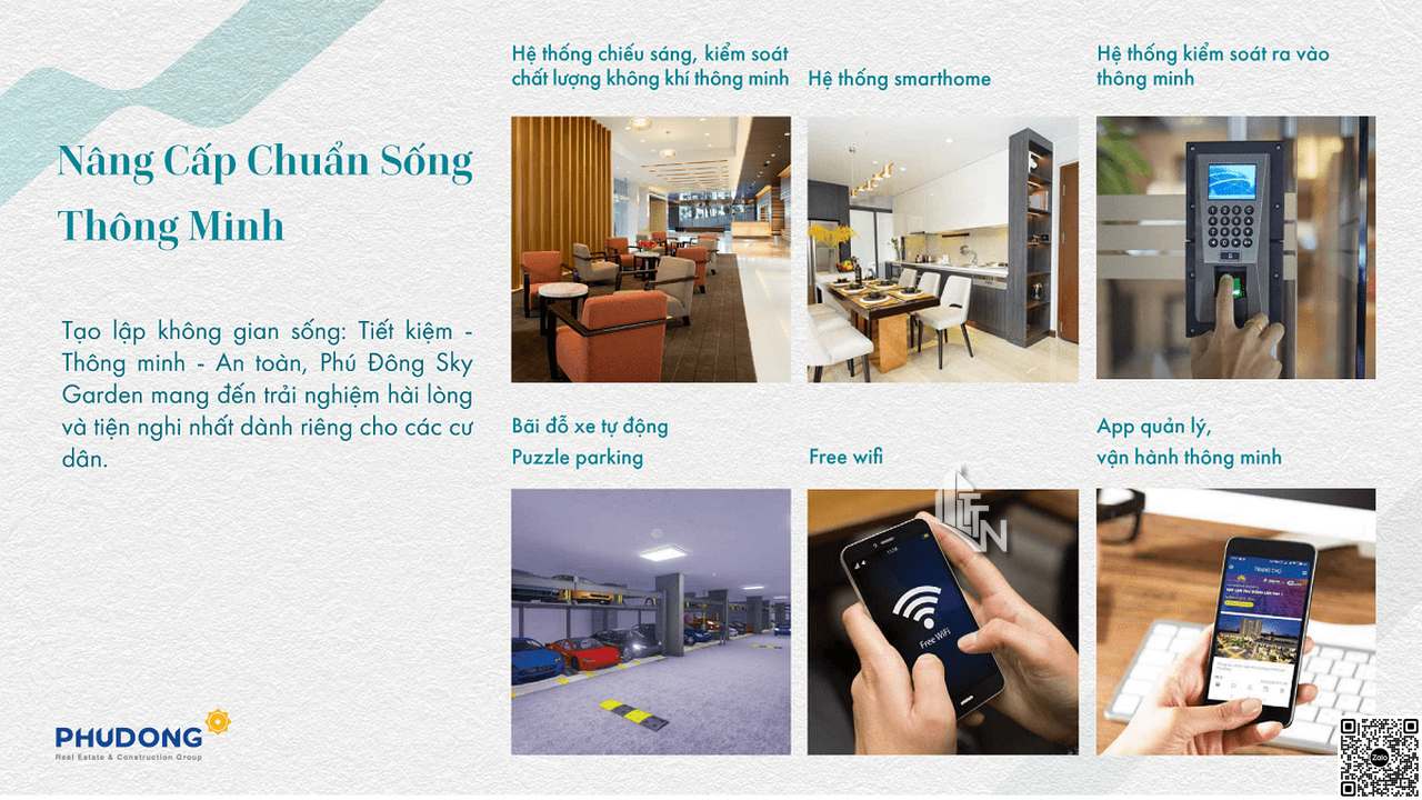 Nâng cấp chuẩn sống thông minh tại Phú Đông Sky Garden 
