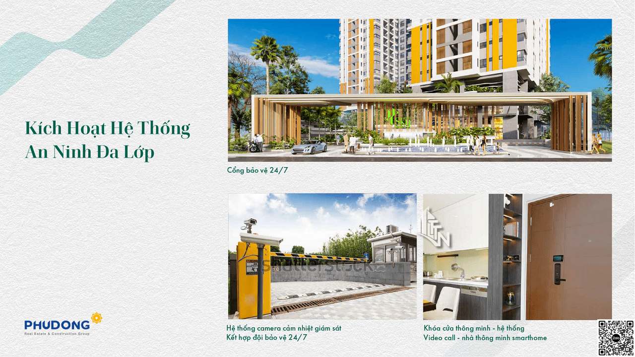 An ninh đa lớp đảm bảo cuộc sống cư dân Phú Đông Sky Garden 
