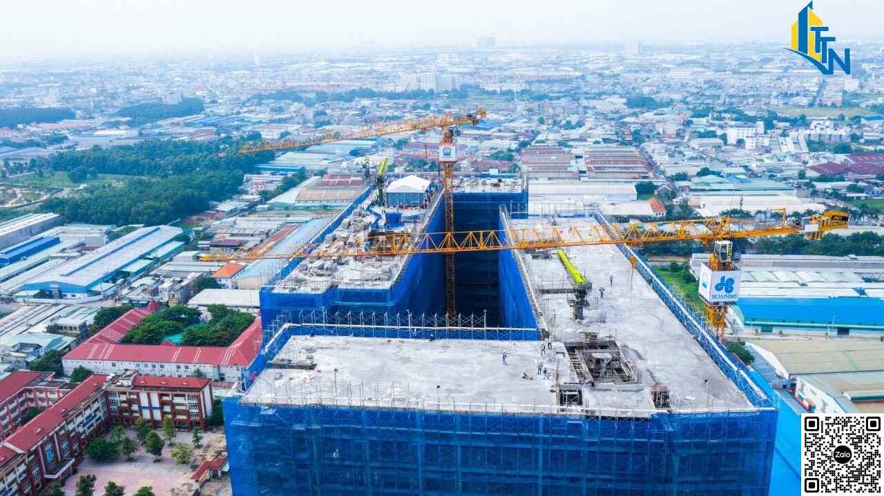 Legacy Prime Tiến độ thực tế dự án Legacy Prime Thuận An, Bình Dương cập nhất tháng 7/2023