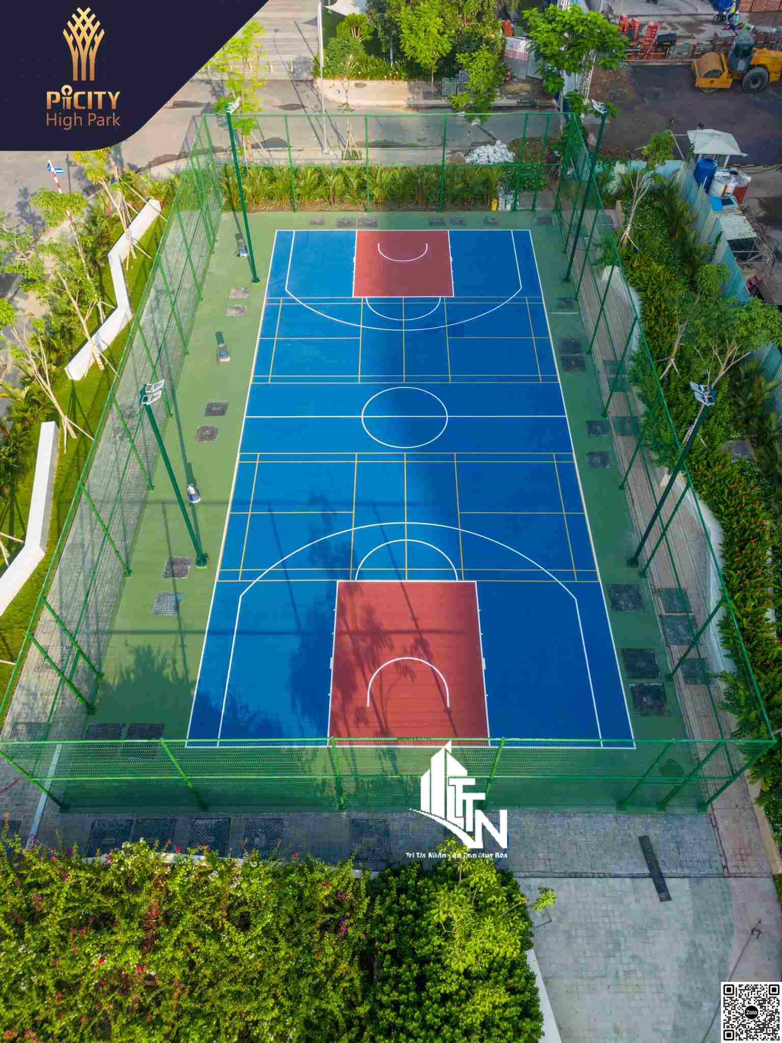 Khu thể dục thể thao tại chung cư Picity Hight Park Quận 12
