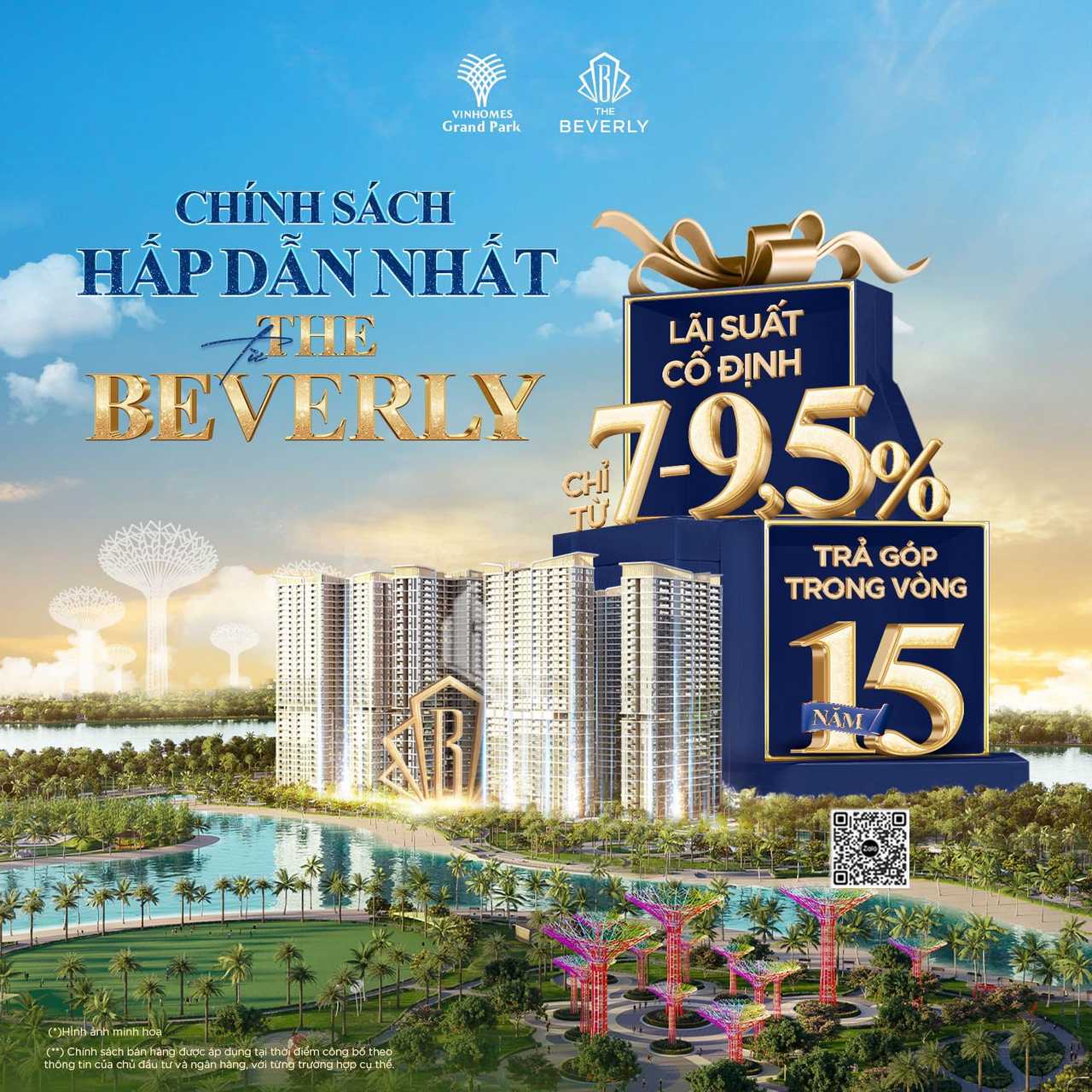 Căn hộ dự án The Beverly Vinhomes Grand Park được bàn giao hoàn thiện nội thất cao cấp