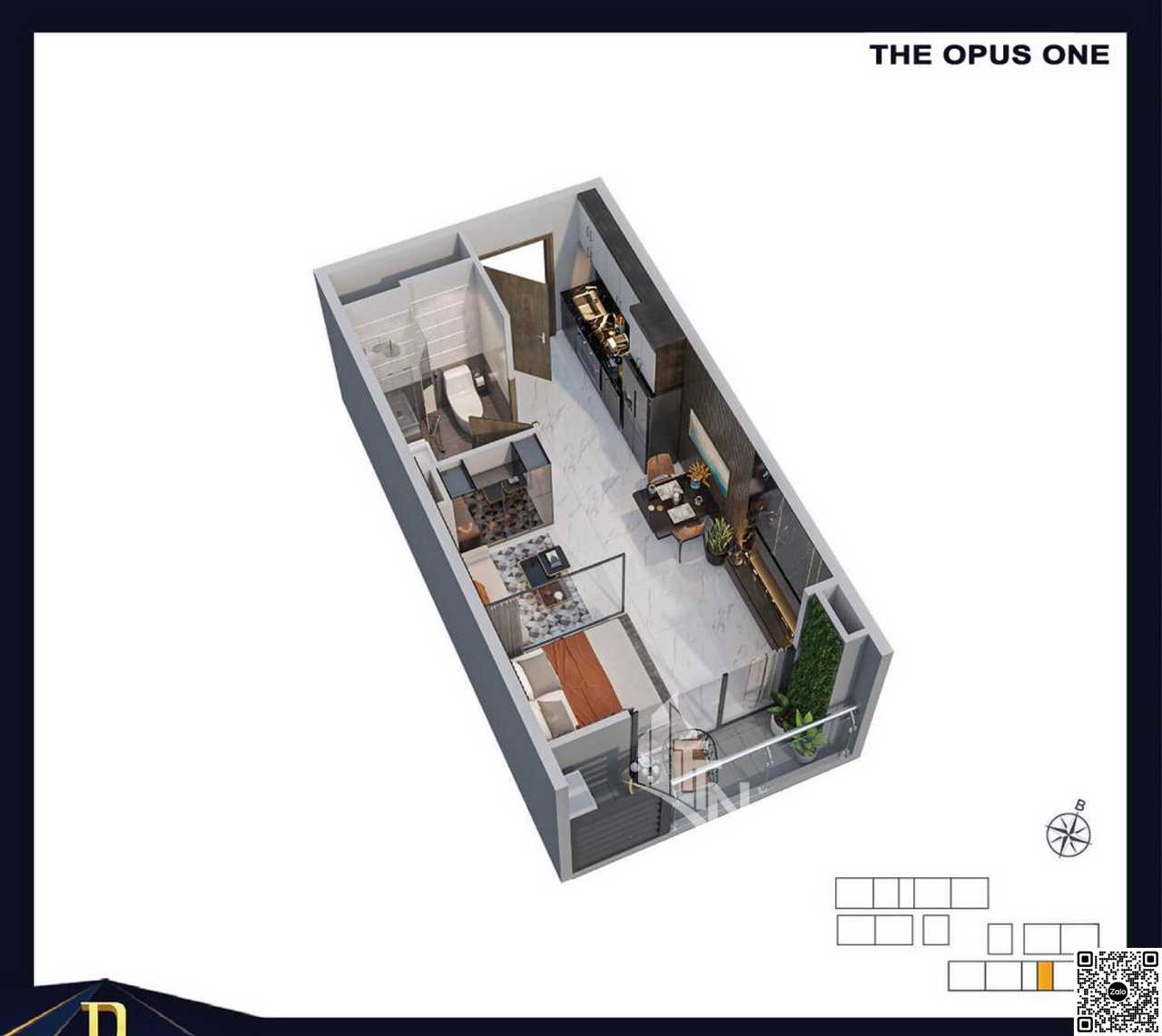 Dự án căn hộ The Opus One (thuộc phân khu The Beverly – Vinhomes Grand Park)
