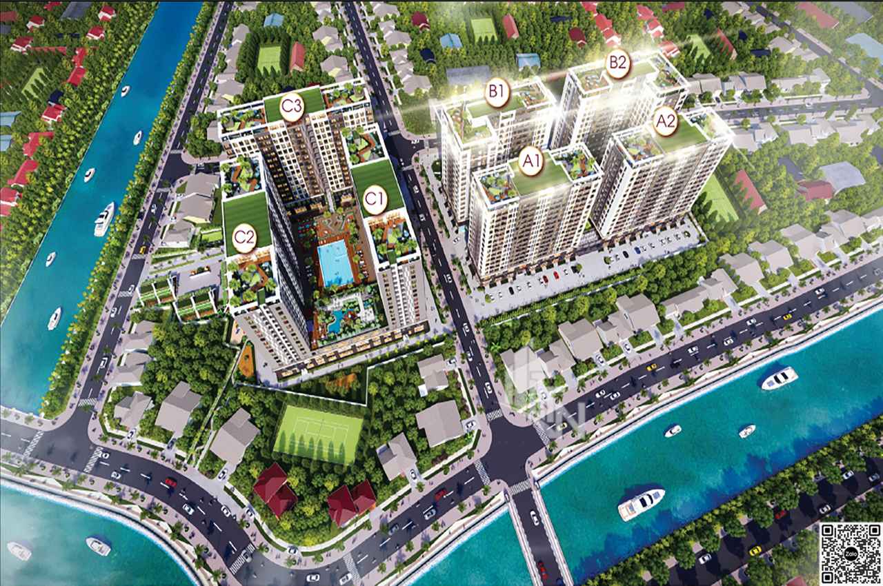 Phối cảnh thực tế dự án Golden City Tây Ninh
