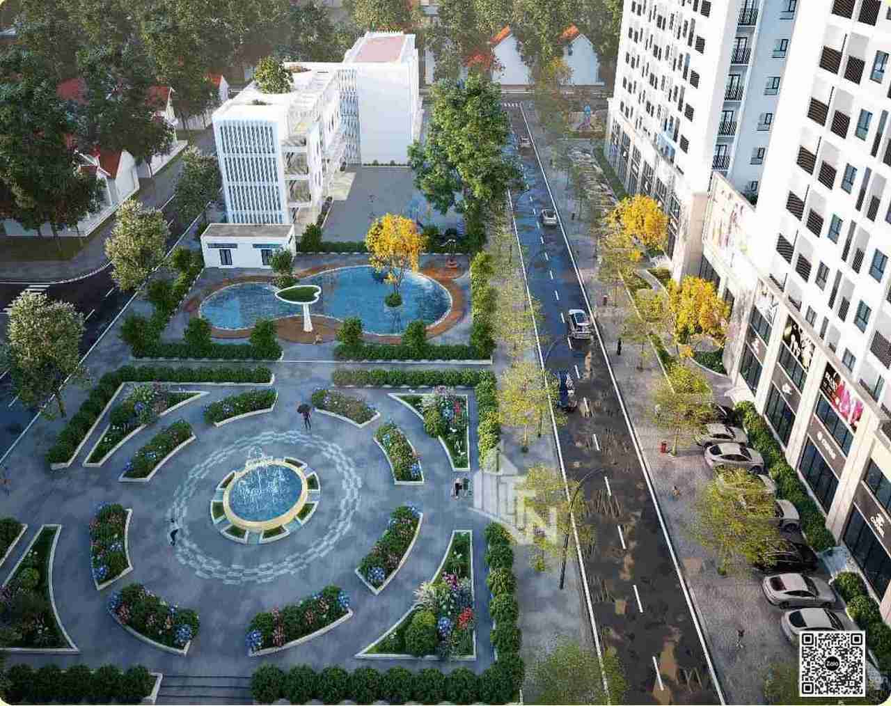 Phối cảnh tổng thể dự án chung cư Bình An Plaza Thanh Hóa