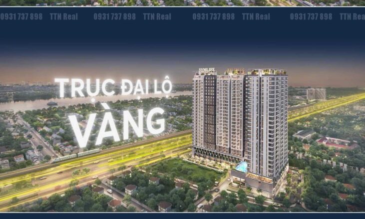 Phối cảnh dự án chung cư căn hộ Symlife Thuận An Bình Dương
