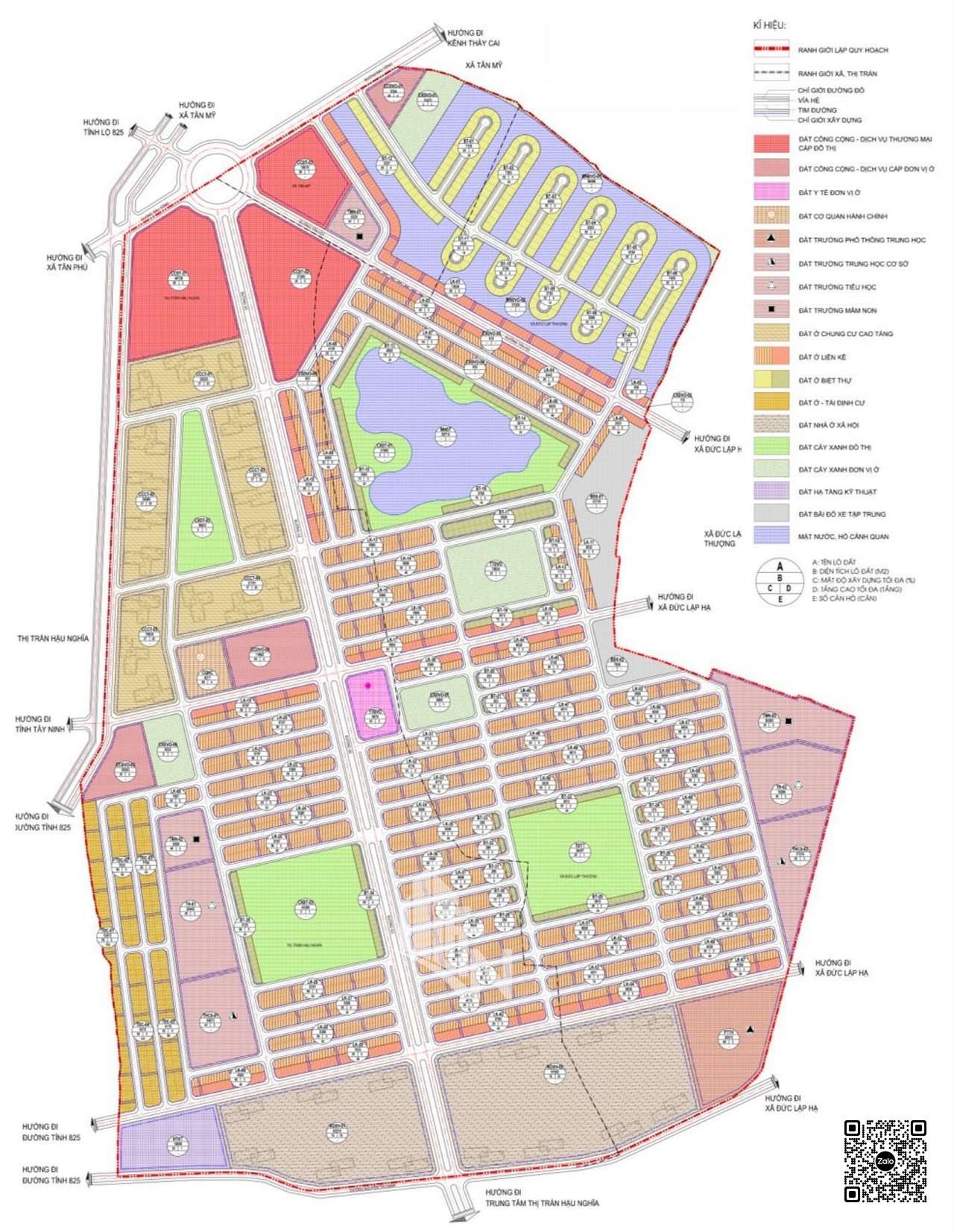 Vinhomes Đức Hòa Long An có diện tích lên đến 900 ha, dự án có khu trung tâm thương mại diện tích 6.000m2
