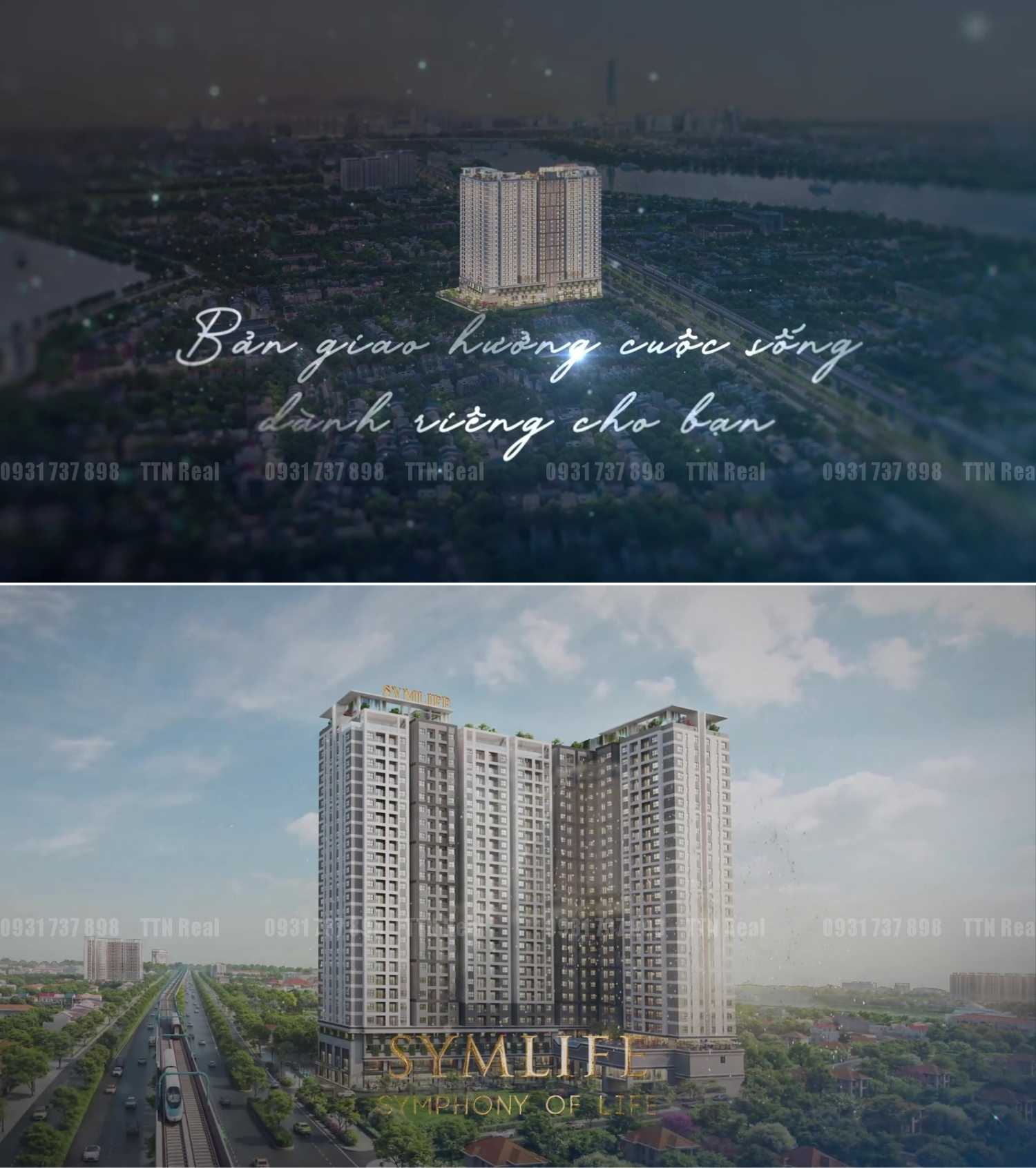 Phối cảnh dự án Symlife Thuận An