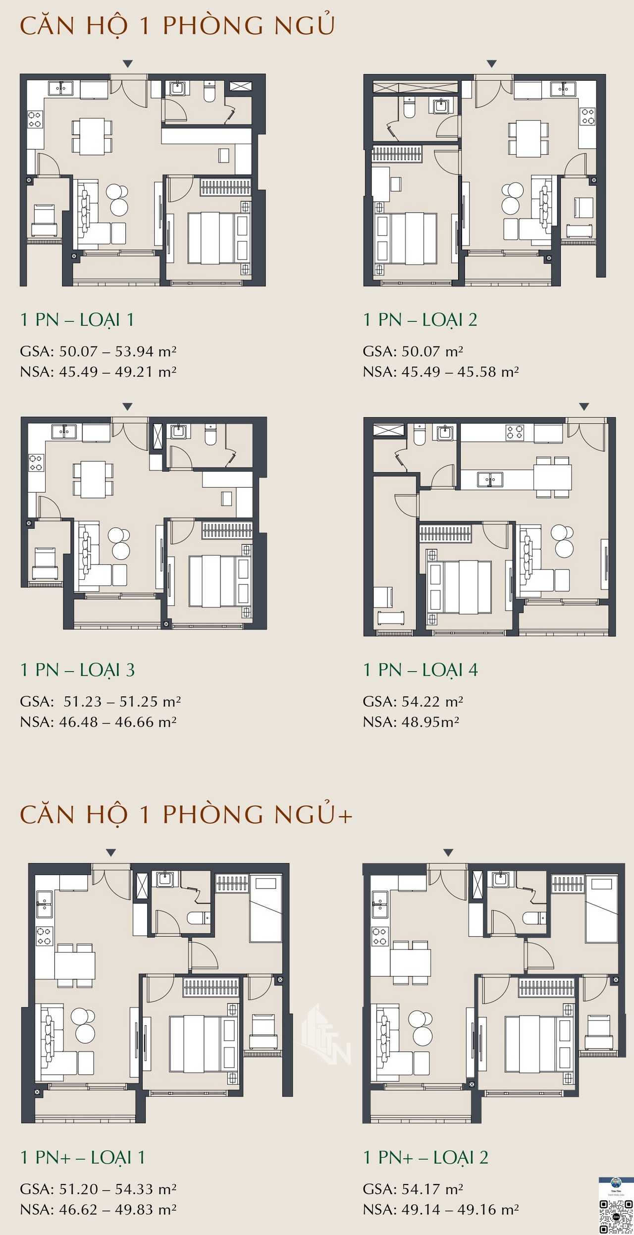 Thiết kế căn hộ điển hình tại dự án Masteri Centre Point