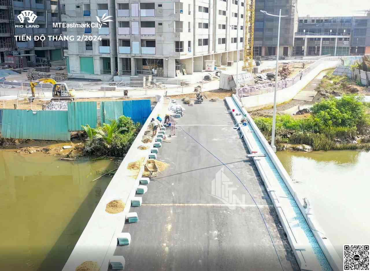 Tháng 2 – Tiến độ dự án MT EastMark cập nhật mới nhất Cập nhật mới nhất tiến độ dự án MT EastMark City tháng 2/2024