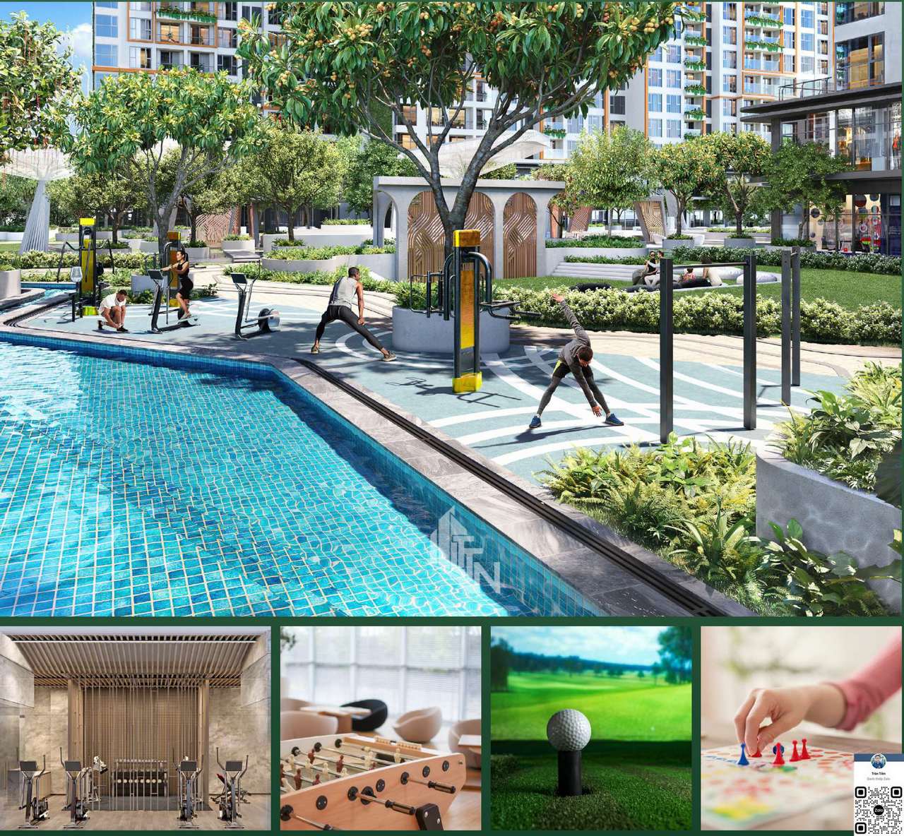 tiện ích nội khu đặc quyền tại LUMIÈRE Boulevard
