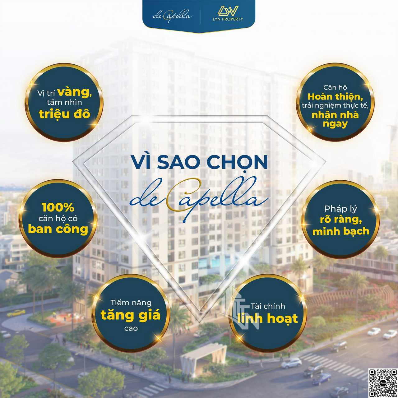 De Capella trở thành một cơ hội an cư cũng như đầu tư hấp dẫn