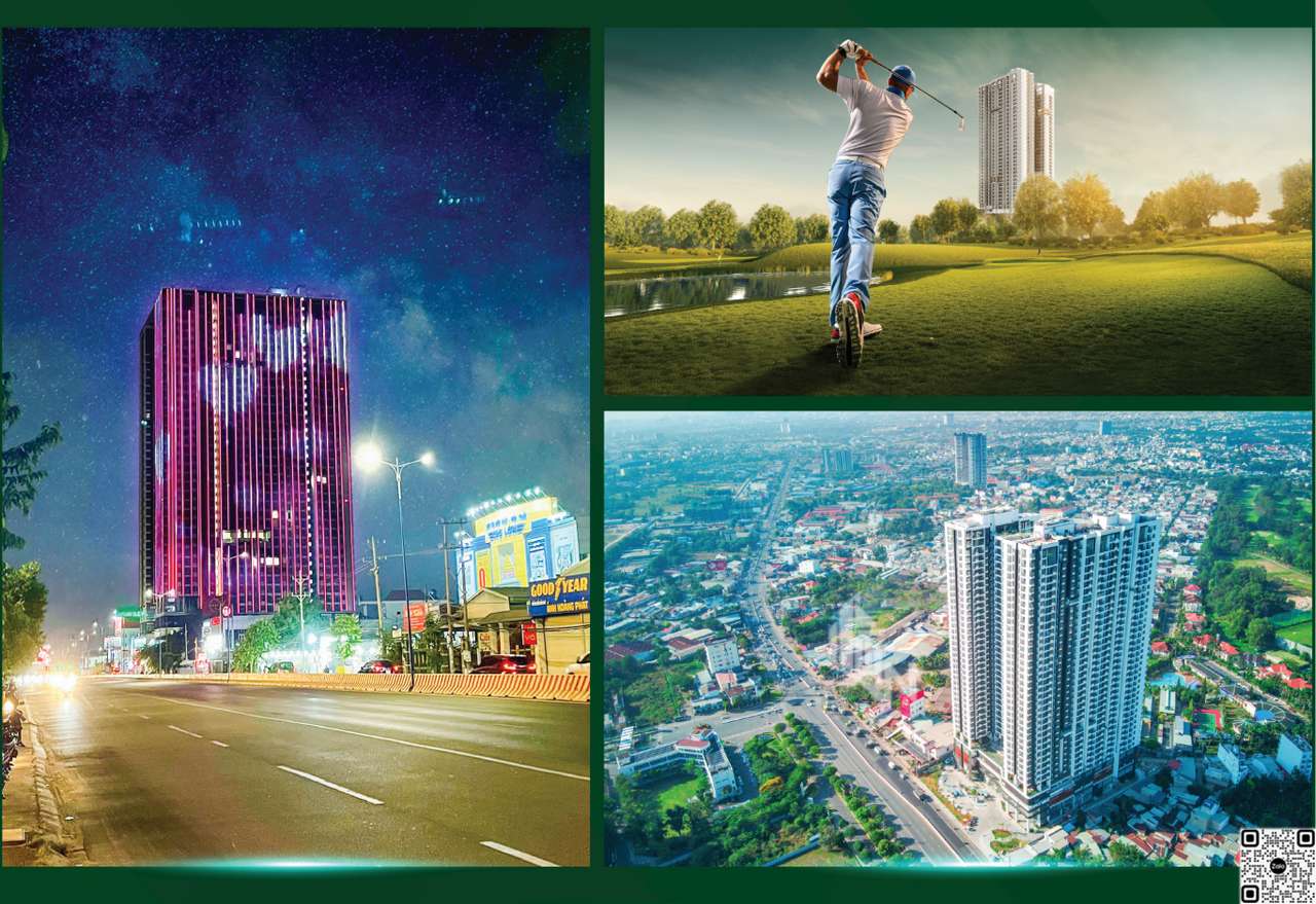 Phối cảnh dự án căn hộ cao cấp The Emerald Golf View Bình Dương