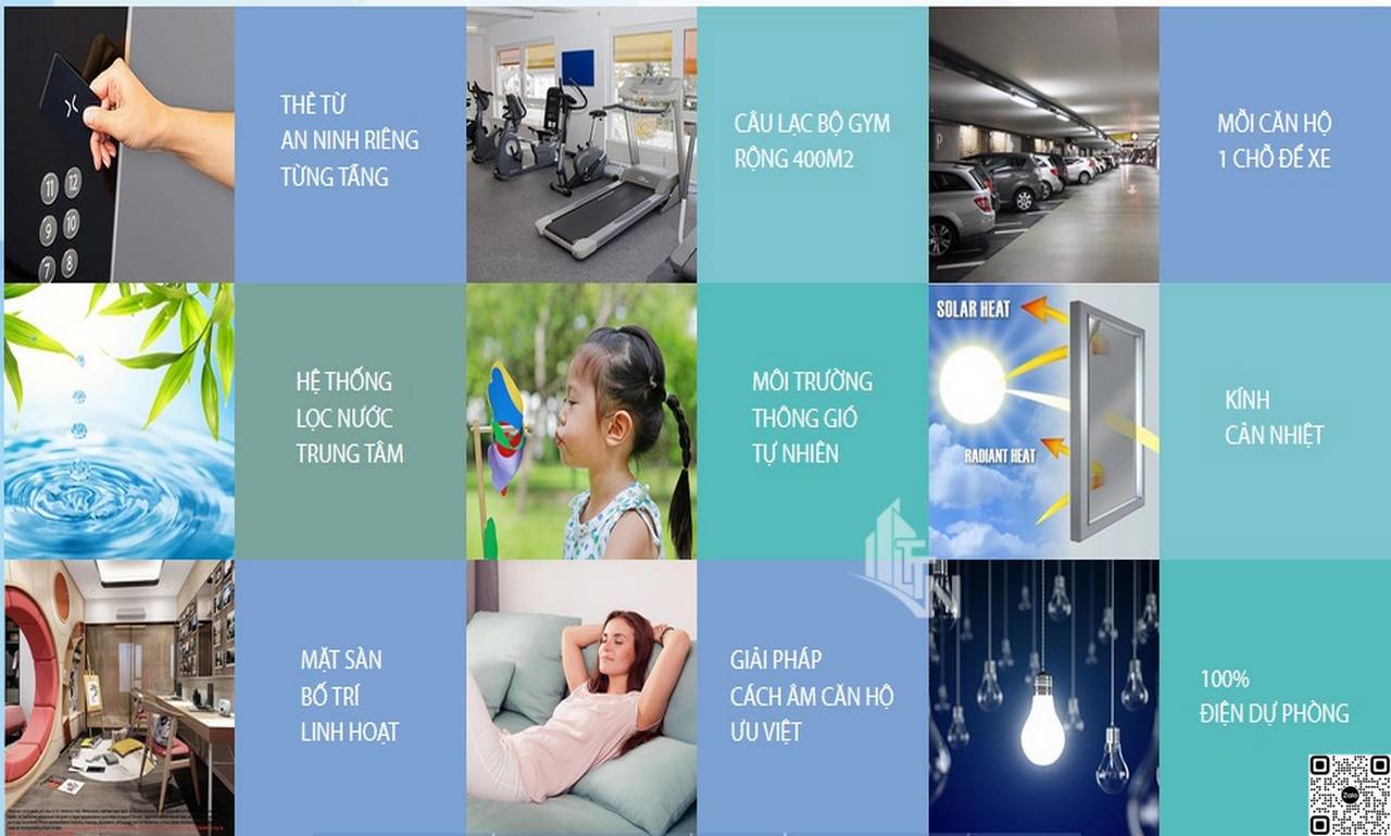 Hệ thống tiện ích đẳng cấp tại dự án The Infiniti quận 7