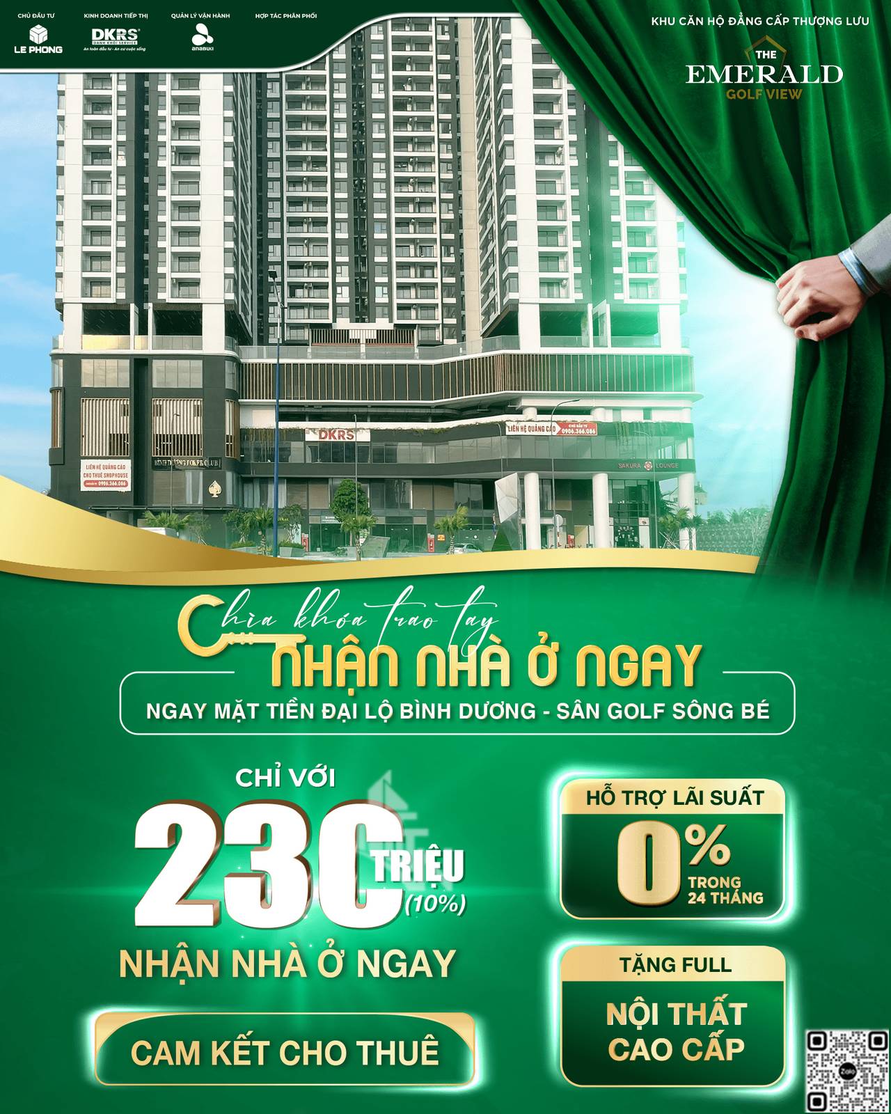 The Emerald Golf View biểu tượng mới TP. Thuận An, Bình Dương