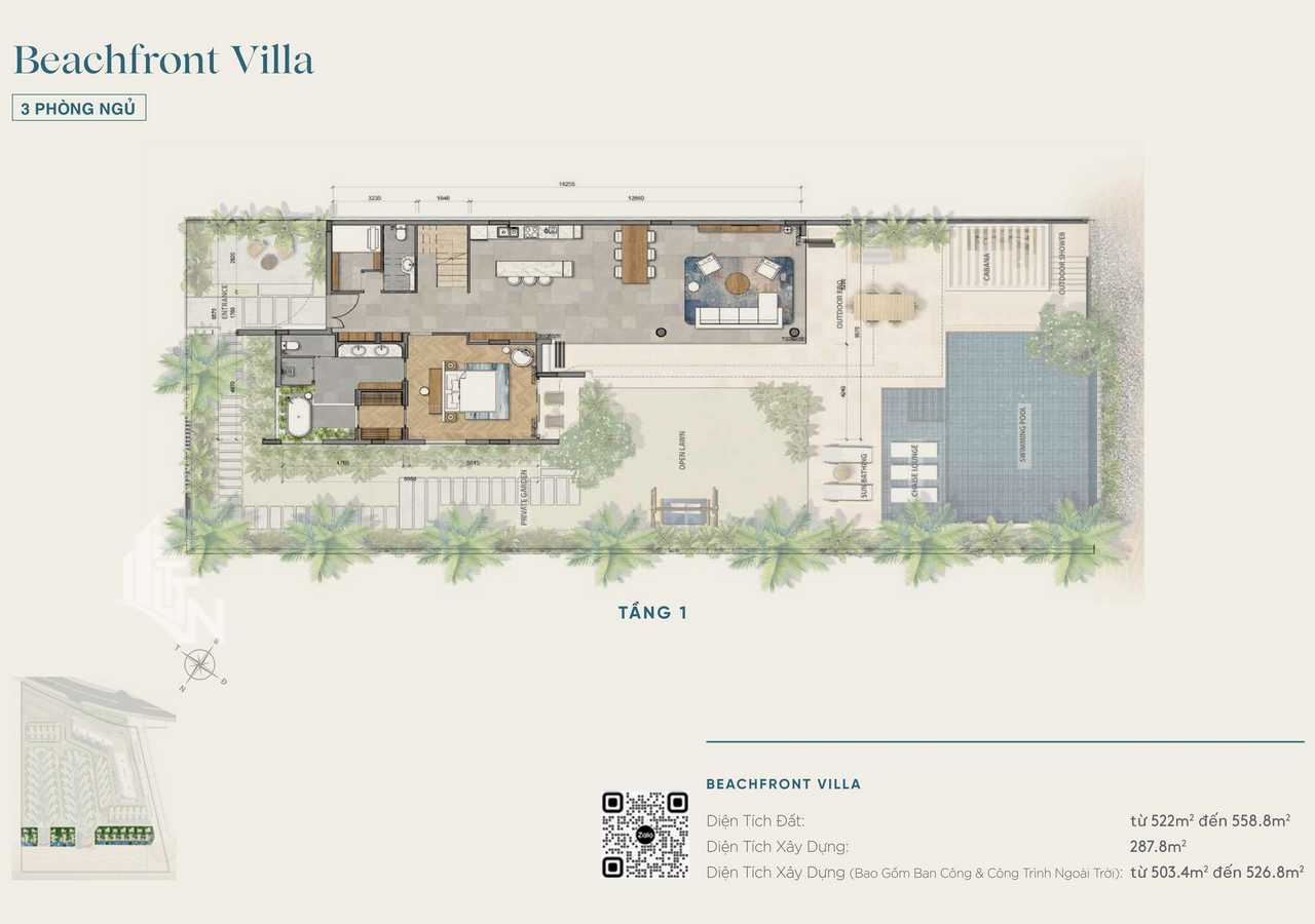Villa Ixora Hồ Tràm by Fusion
