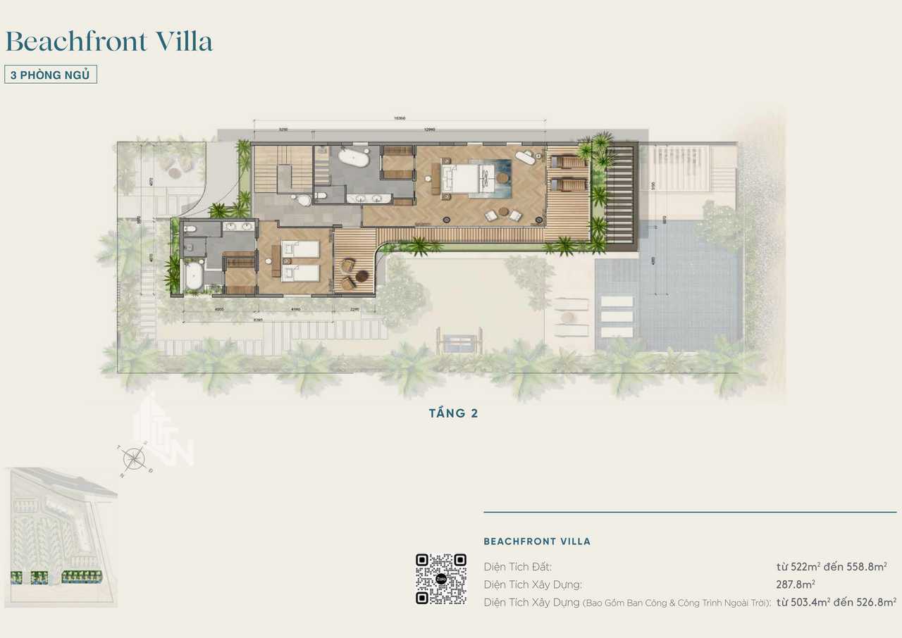 Villa Ixora Hồ Tràm by Fusion