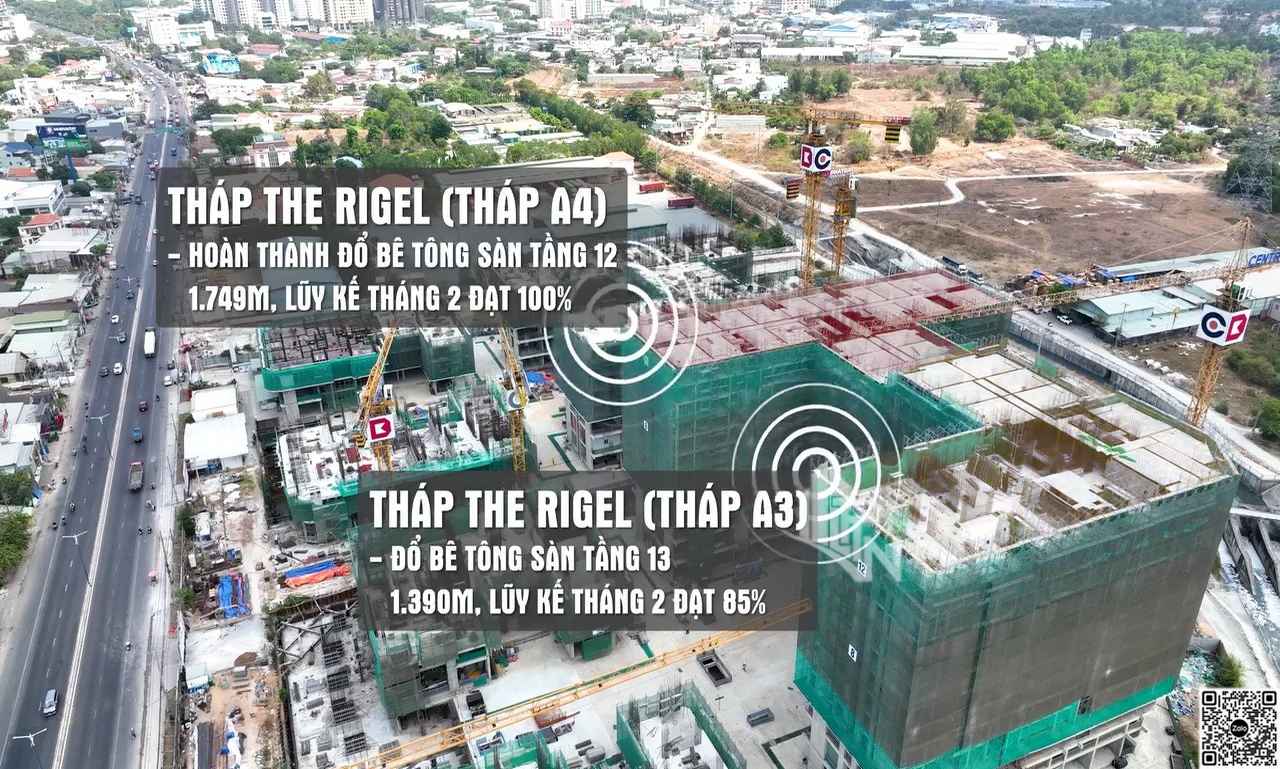Tiến độ xây dựng dự án Astral City Bình Dương tháng 03/2024