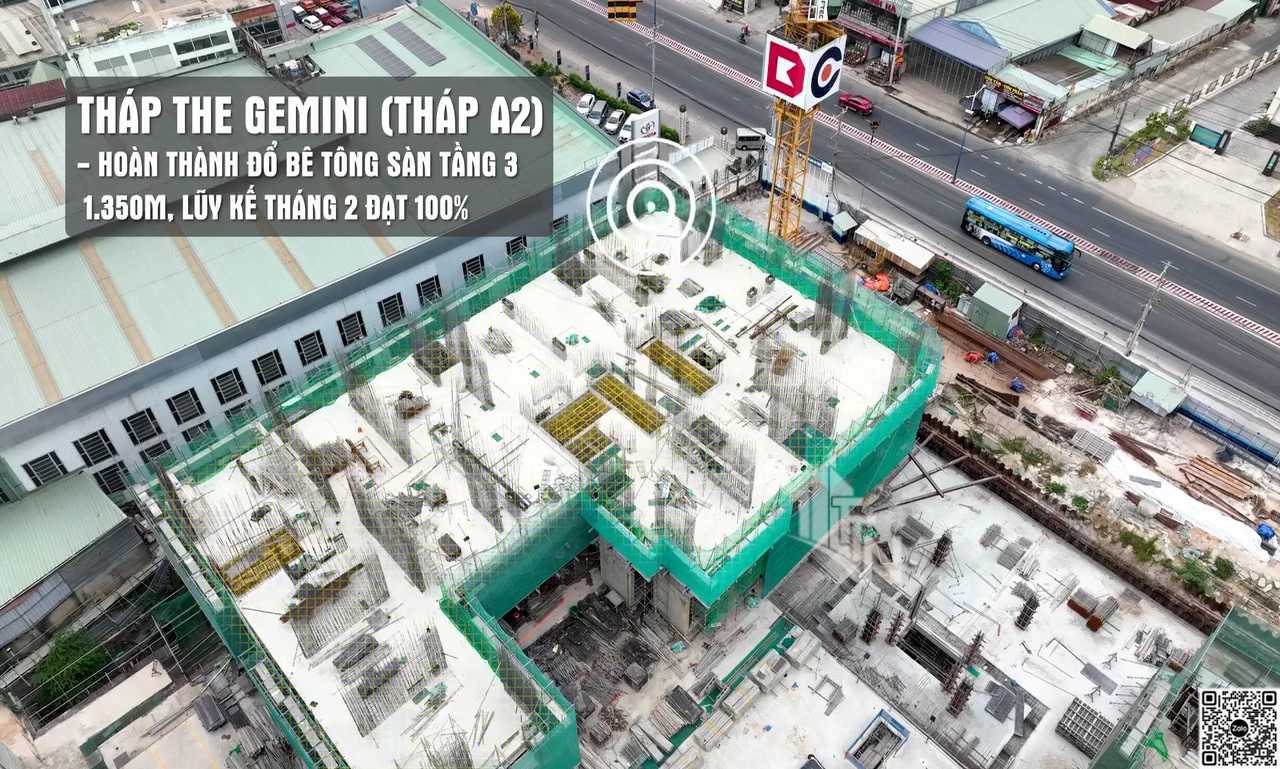 Tiến độ xây dựng dự án Astral City Bình Dương tháng 03/2024