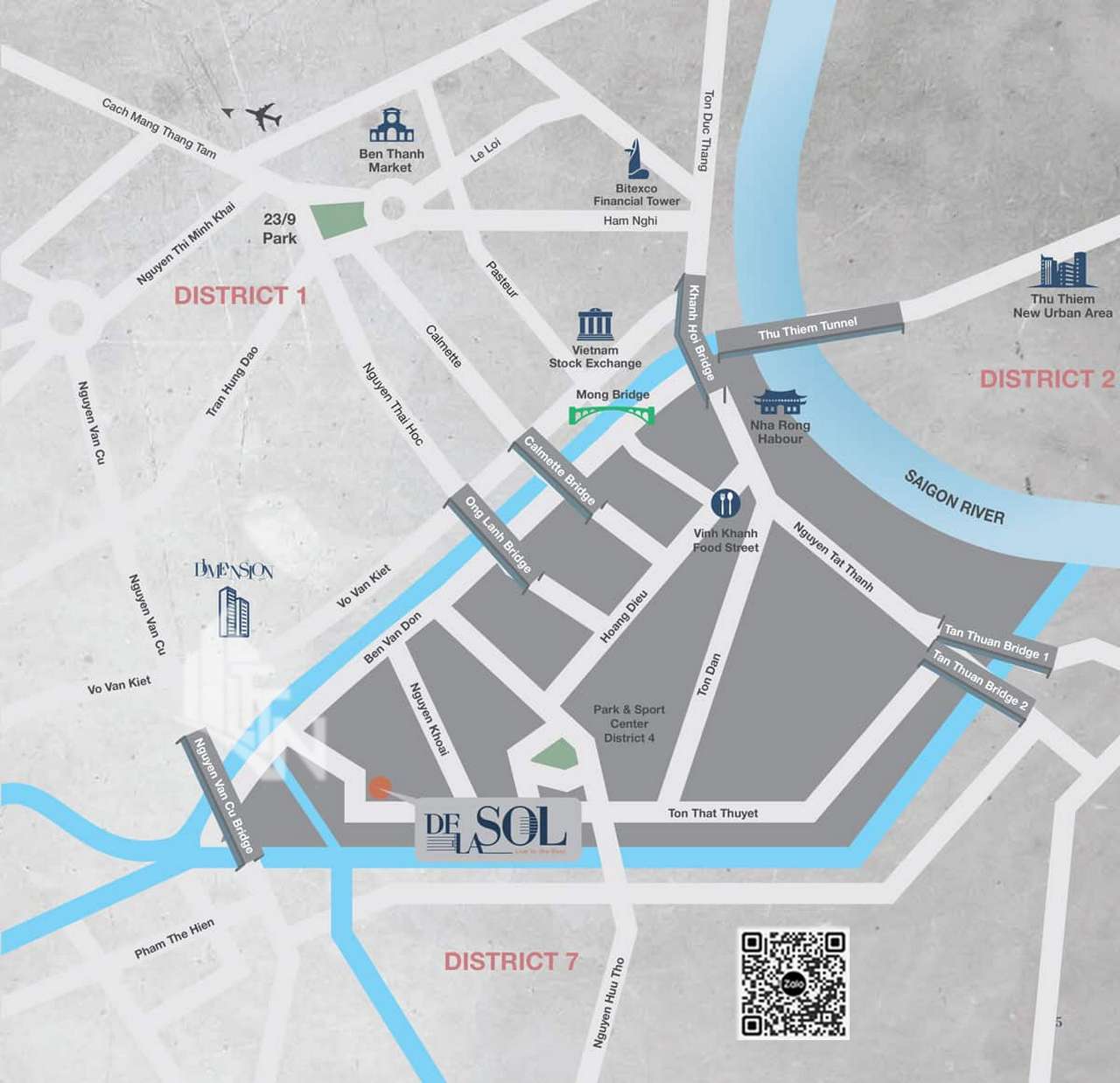 De La Sol của chủ đầu tư Capitaland