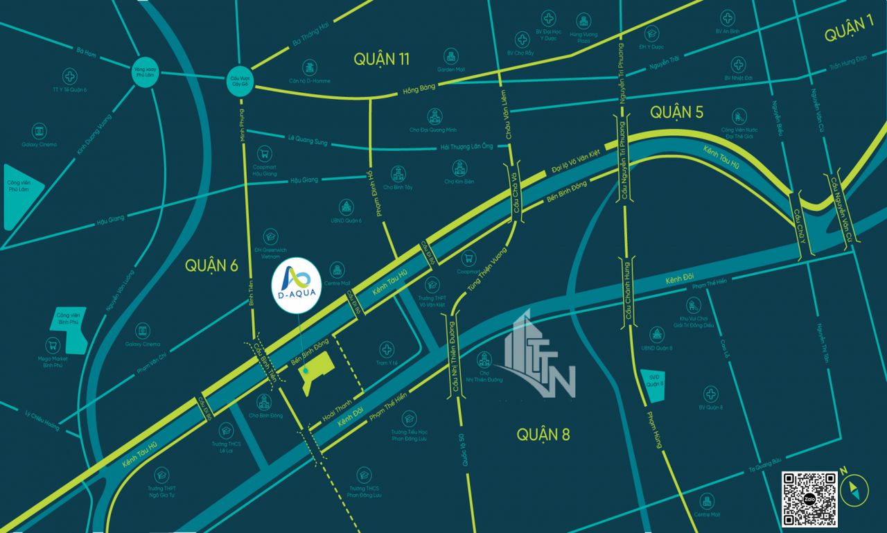 dự án D-Aqua quận 8