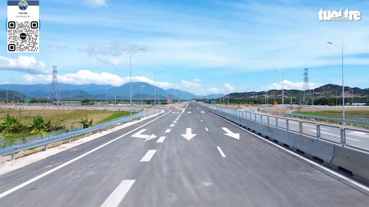 Cuối cùng Cao tốc nối TP HCM - Nha Trang thông xe Cao tốc Cam Lâm - Vĩnh Hảo