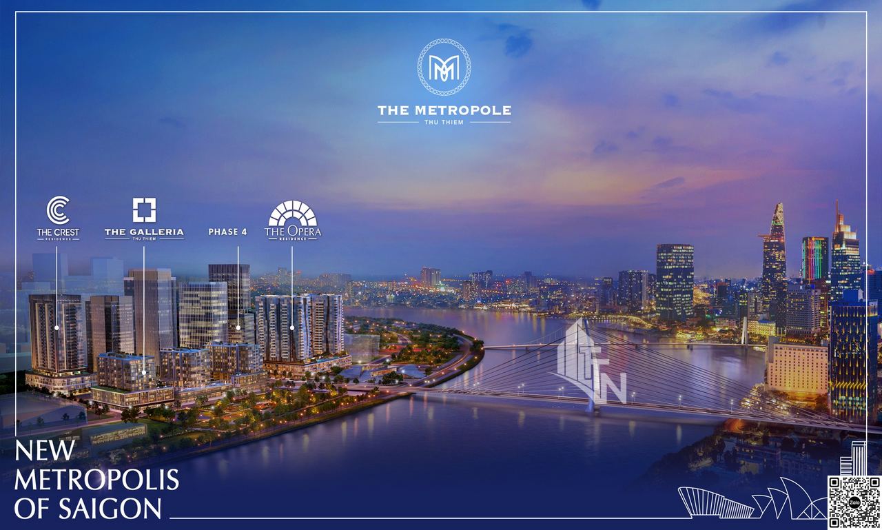 phân khu The Opera Residences của dự án The Metropole