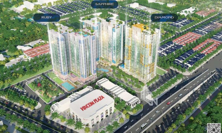 Phối cảnh tổng thể dự án Charm City Bình Dương