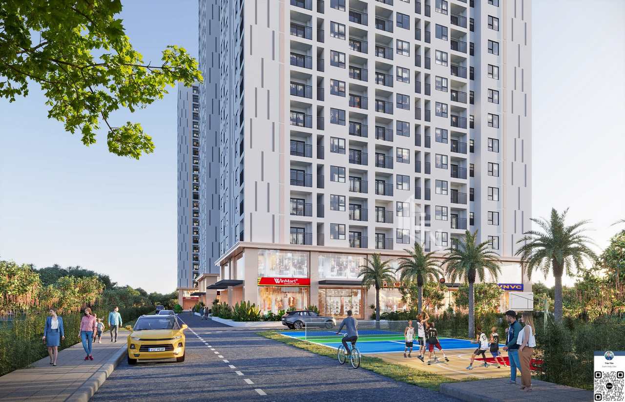 Phối cảnh tổng thể dự án Stown Gateway Thuận An Bình Dương