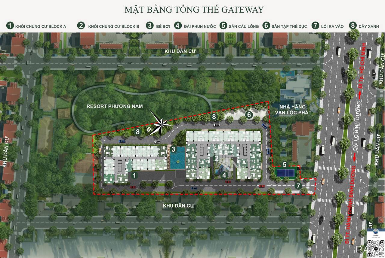 dự án Stown Gateway Thuận An Bình Dương