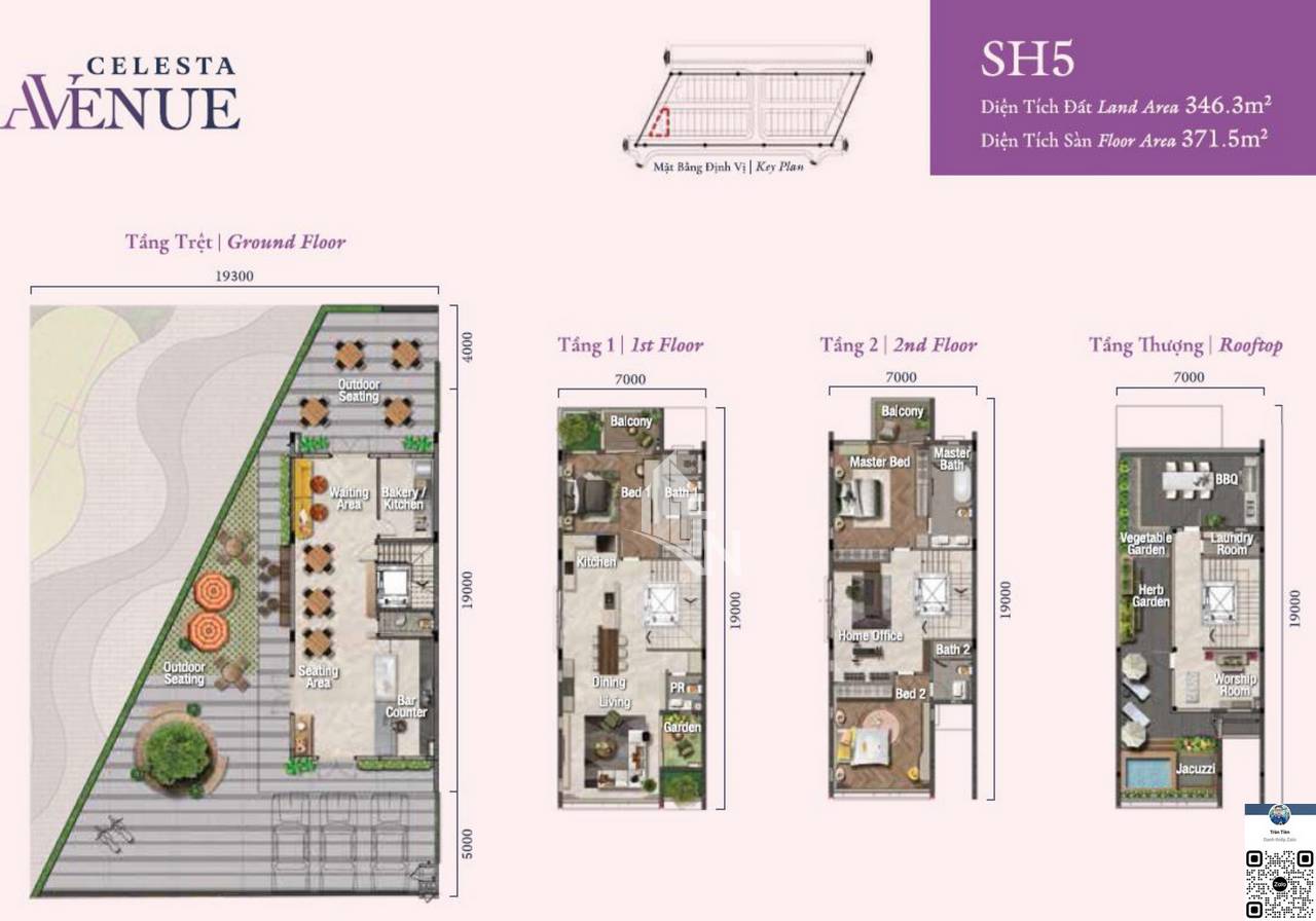 Celesta Avenue dự án nhà phố Celesta Avenus