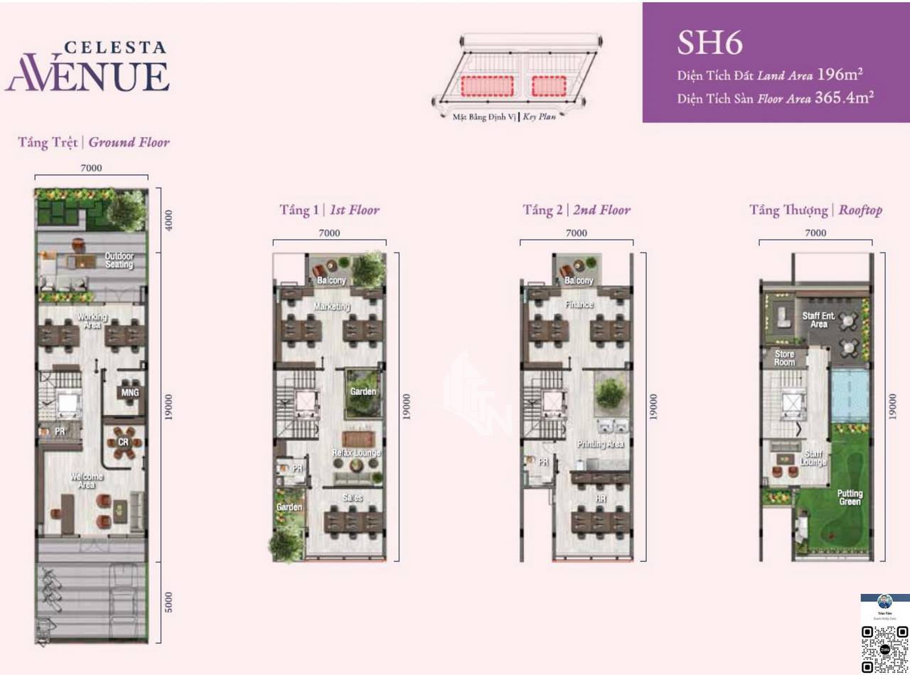 Celesta Avenue dự án nhà phố Celesta Avenus