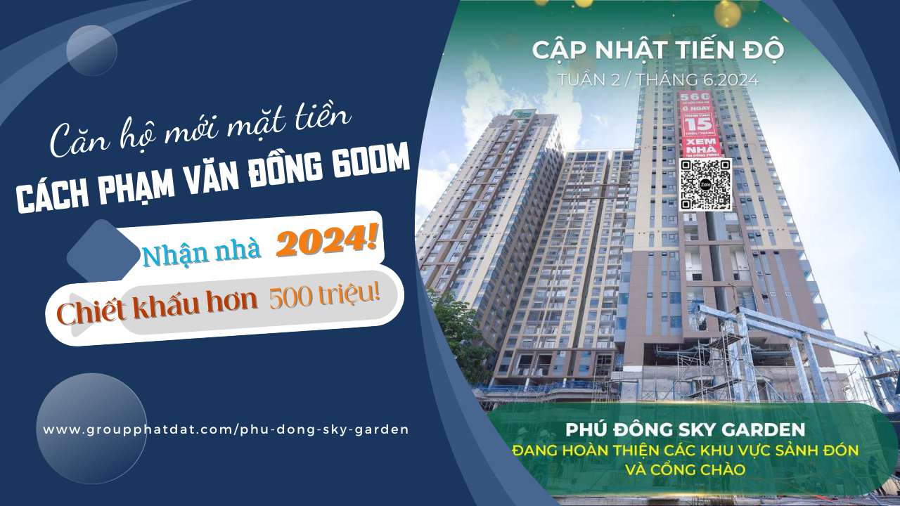 Phú Đông Sky Garden đã cất nóc